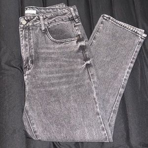 pacsun black/grey mom jeans
